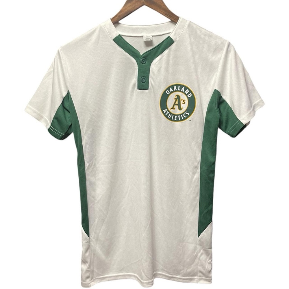 Oakland Athletics MLB Baseball sports black bear diner practice warm up jersey